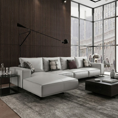 Corner sofa upholstery set living landscape L-shaped designer sofa couch sofas
