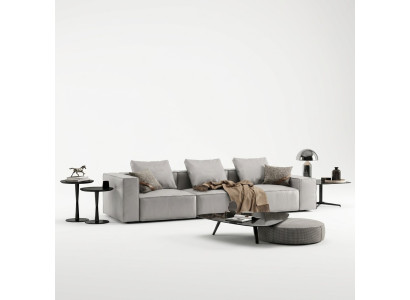 4-Seat Sofa Big XXL Couch Sofas Living Room Design Four-Seater