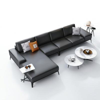 Corner sofa upholstery decor set living landscape L shape designer sofa couch