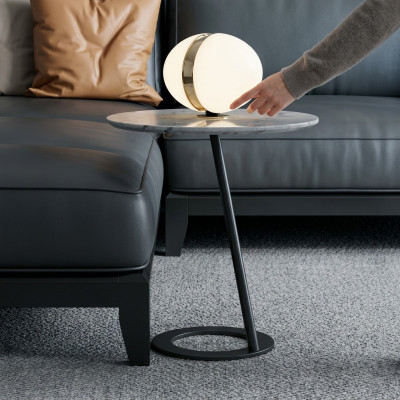 Side table round table coffee table sofa living room round decor design
