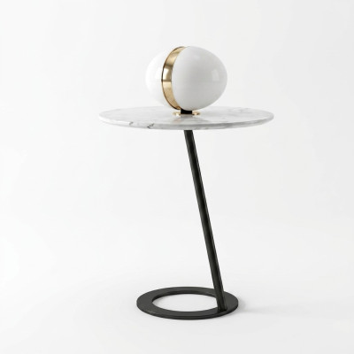 Side table round table coffee table sofa living room round decor design