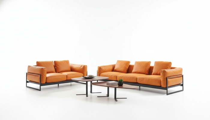 Designer Sofa Set 3+2 Seater Couch Upholstered Set Italian Furniture