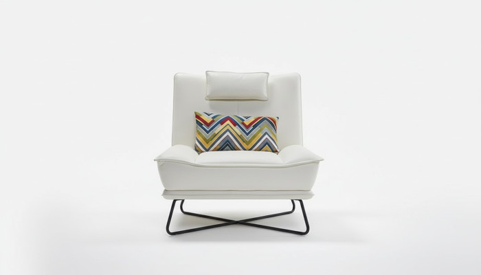 Luxury Chair Upholstery Cocktail Relax Lounge Club Chairs Furniture Design Armchair White