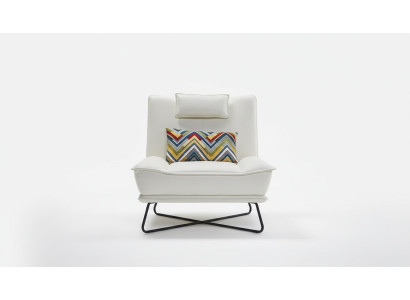 Luxury Chair Upholstery Cocktail Relax Lounge Club Chairs Furniture Design Armchair White