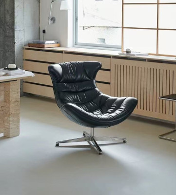 Chair Design Couch Sofa Seat Leather Lounge Club Upholstery Luxury Wing Seat Relax