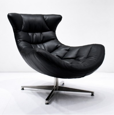 Chair Design Couch Sofa Seat Leather Lounge Club Upholstery Luxury Wing Seat Relax