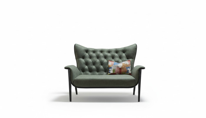 Upholstered bench design bench seating furniture leather bench Italian furniture