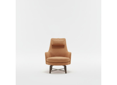 Club Cushion Luxury Wing Chair Relax Armchair Design Couch Sofa Seat Leather Lounge