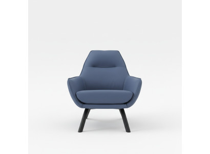 Design couch sofa seater fabric lounge club upholstery luxury wing seat relax armchair