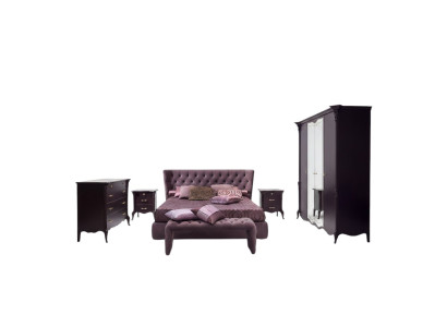 Bed Cushion Design Luxury Double Hotel Beds Bedroom Luxury Purple