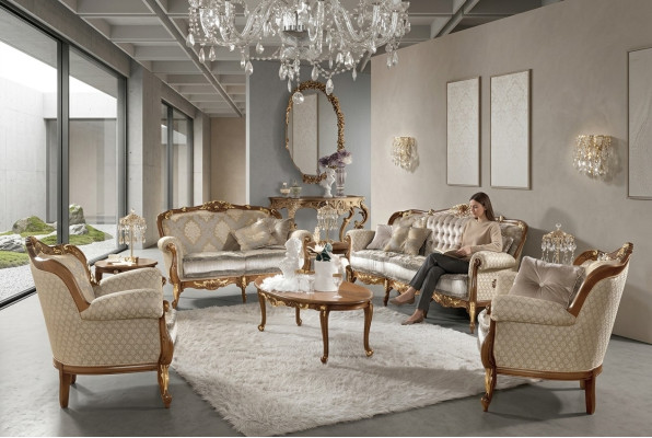 Classic style furniture Italy sofa set suites group 3+2 xlmoebel®
