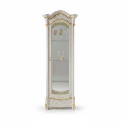 Classic corner display cabinet corner cabinet glass wood display case furniture glass cabinet display case