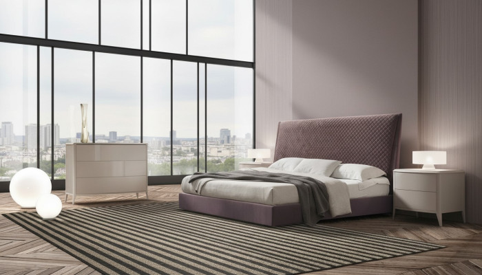 Bed Beds Double Bed Bedroom Upholstery 180x200cm Italian Furniture