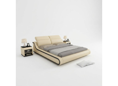 Bed Cushion Decor Design Luxury Double Hotel Beds 180x200cm Bedroom