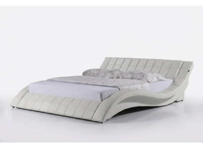 Designer upholstered bed white bed beds leather bed double bed marriage bed designer bed
