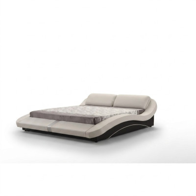 Luxury Leather Design Upholstered Beds Double Modern Bed Marriage Decor Exclusive