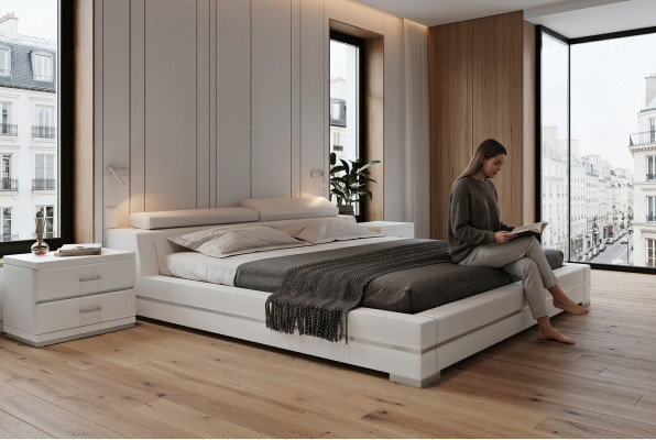 Bed Cushion Design Luxury Double Hotel Beds Marriage 180x200cm Decoration Sleep