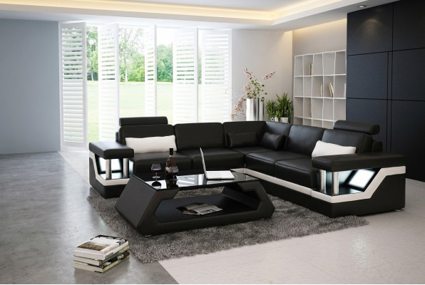 Leather corner sets sofa upholstery seating area designer upholstered corner couch