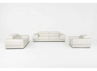 Leather sofa set 3+2+1 seater set upholstery sofa decor couch