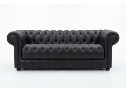 Chesterfield Sofa Couch Upholstered Designer 3-Seater Suite Sofas New