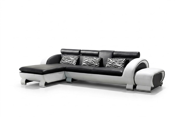 Corner sofa leather sofa living landscape L shape decorative sofa couch upholstery seat corner