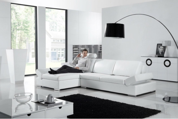Corner sofa sofa decor couch upholstery living area leather corner sofas set