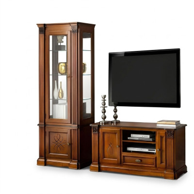 Display cabinet showcase living room cabinets design new baroque rococo new