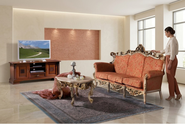 Designer 311 Seater Sofa Set Couch Set Seat Upholstery Italian Furniture Sofa Solid Wood