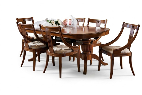 Dining set dining table 4 x chair set furniture table dining group classic