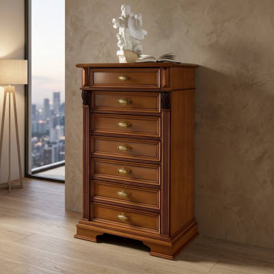 Antique style chest of drawers tall cabinet wardrobe Italian style