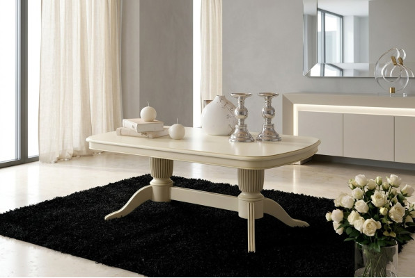 Baroque Rococo Coffee Table Wood Table Side Sofa Couch Tables New