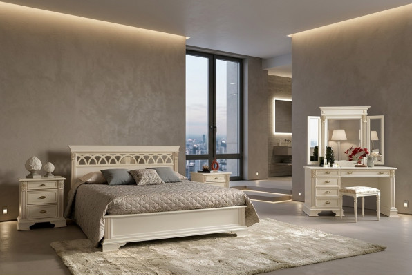 Double Bed Bed Marriage Bed Design Luxury Beds Decor Baroque Rococo Antique Style