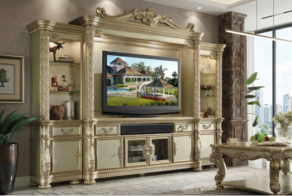 Living room wall unit TV wall unit Extension wall Living room furniture Classic wall units Cabinet Shelf