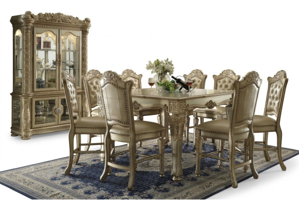Noble display cabinet antique style baroque rococo cabinet decor shop window living room
