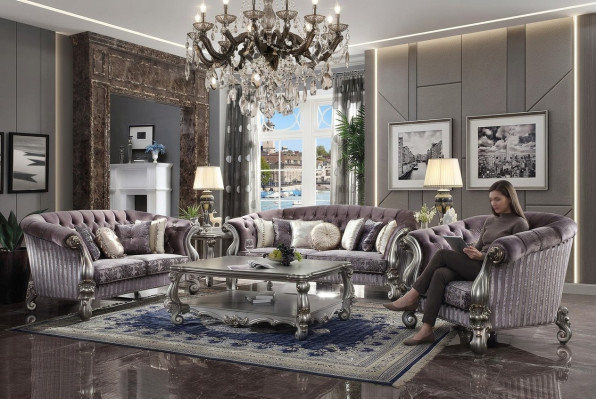 Sofa three-seater sofas couch upholstery set leather baroque rococo