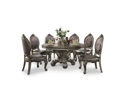 Luxury Design Upholstered Chair Chairs Seat Backrest Decor Dining Room Wood Leather Chair