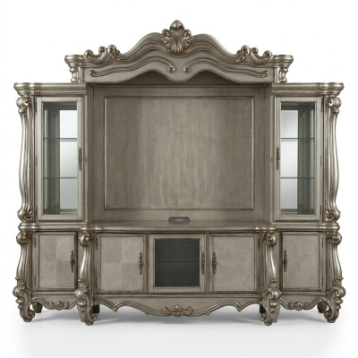 Living room wall unit TV wall installation wall living room cabinet carved furniture