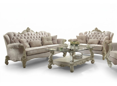 Chesterfield Sofa Set 3+2+1 Seat Set Design Sofa Upholstered Couches Couch