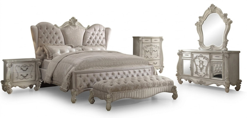 Dressing table mirror stool sideboard bedroom dresser 3-piece new Baroque Rococo