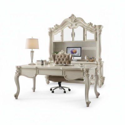 Office Set Furniture Desk Table + Executive Chair Armchair Baroque Rococo