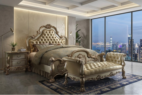 Chaiselounge Sofa Lounger Couch Loungers Chaise Leather Baroque Rococo