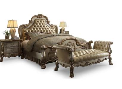 Chaiselounge Sofa Lounger Couch Loungers Chaise Leather Baroque Rococo
