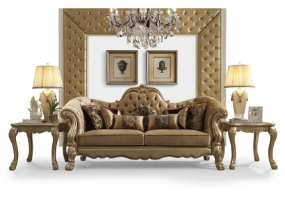 Classic 3-seater couch sofa upholstered sofas couches decor baroque