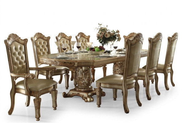 Baroque Antique Style Dining Table Real Wood Classical Designer Tables Rococo