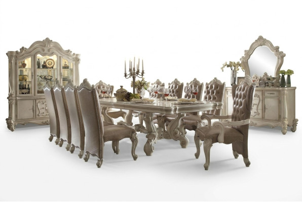 High-Class Furniture Dining Table XXL Villa Tables 305cm XXL Wood Baroque