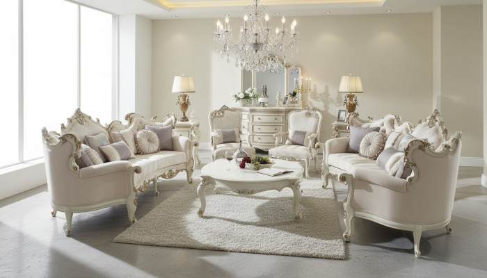 4-piece sofa set design couches upholstered couch baroque rococo