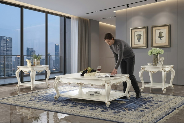Decorative coffee table side table table designer living room table