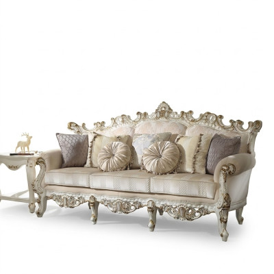 Classic 3 seater couch sofa upholstered decorative sofas couches baroque