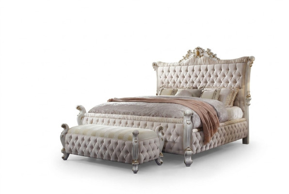 Chesterfield bed upholstered beds bedroom decorative double bed beds