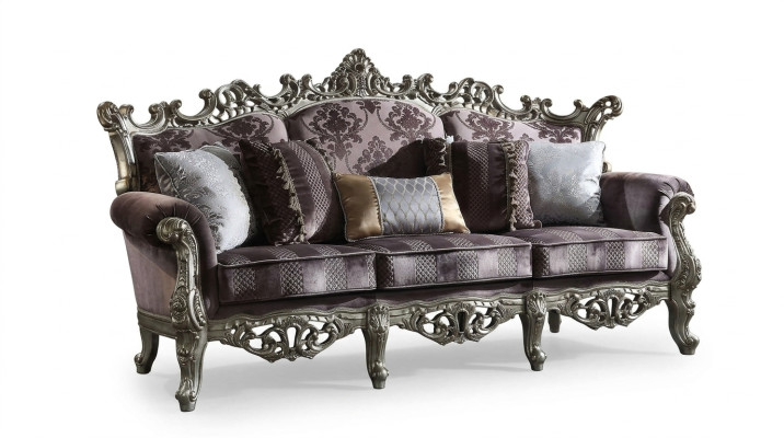 Hello Baroque living room furniture sofa textile couch three-seater seat cushion